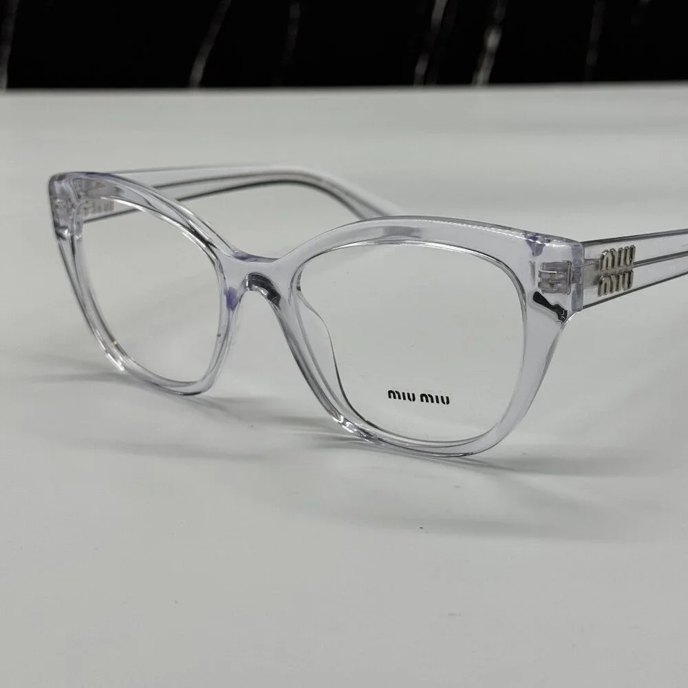 NEW MIU MIU MU05XV 15Z1O1 CAT EYE WOMEN EYEGLASSES VMU 05X 15Z1O1, MU 05XV